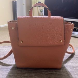 Target-Faux leather mini backpack purse.